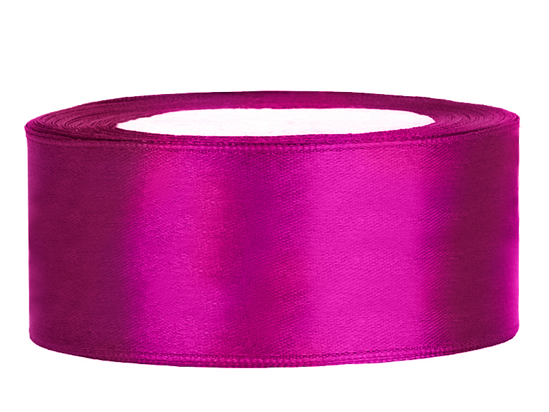 Satinband 25mm Fuchsia