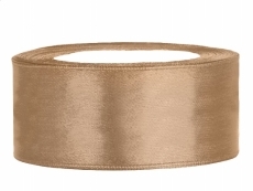 Satinband 25mm Gold