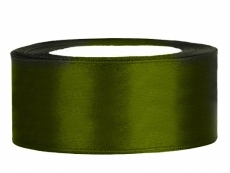 Satinband 38mm Olivgrün 012
