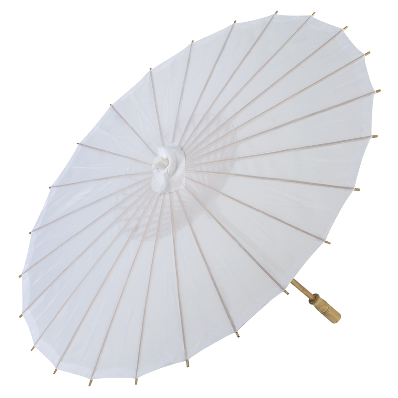 Sonnenschirm Sommernacht Weiß