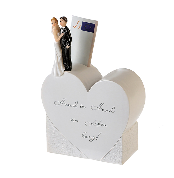 Spardose Hand in Hand