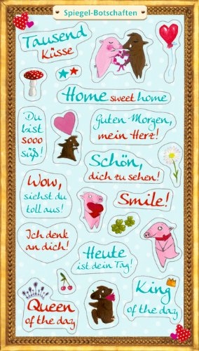 Spiegel-Liebesbotschaften