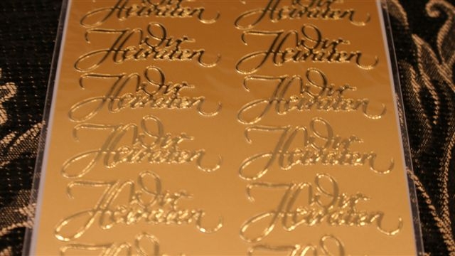 Sticker Wir Heiraten