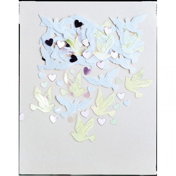 Streuteile Hochzeitstauben