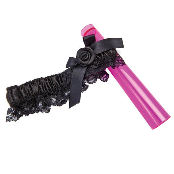 Strumpfband Shotglas