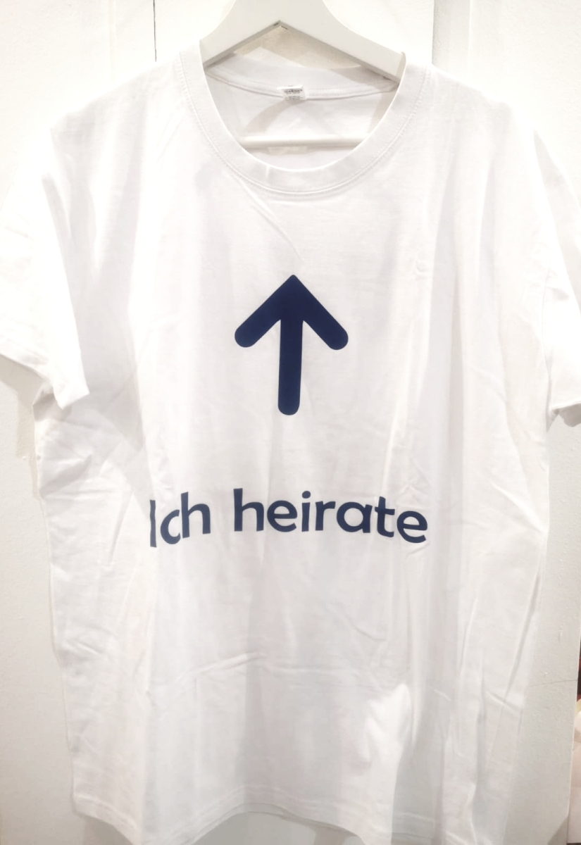 T-Shirt Ich heirate