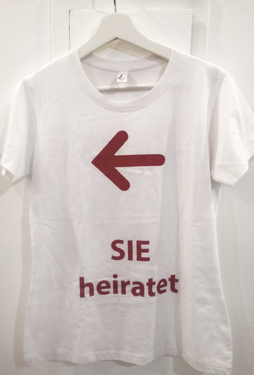T-Shirt Sie heiratet