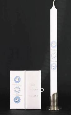 Tauf-Set Fische Blau