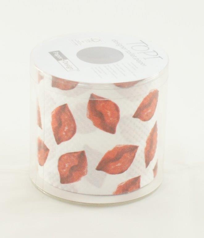 WC Papier Lippen